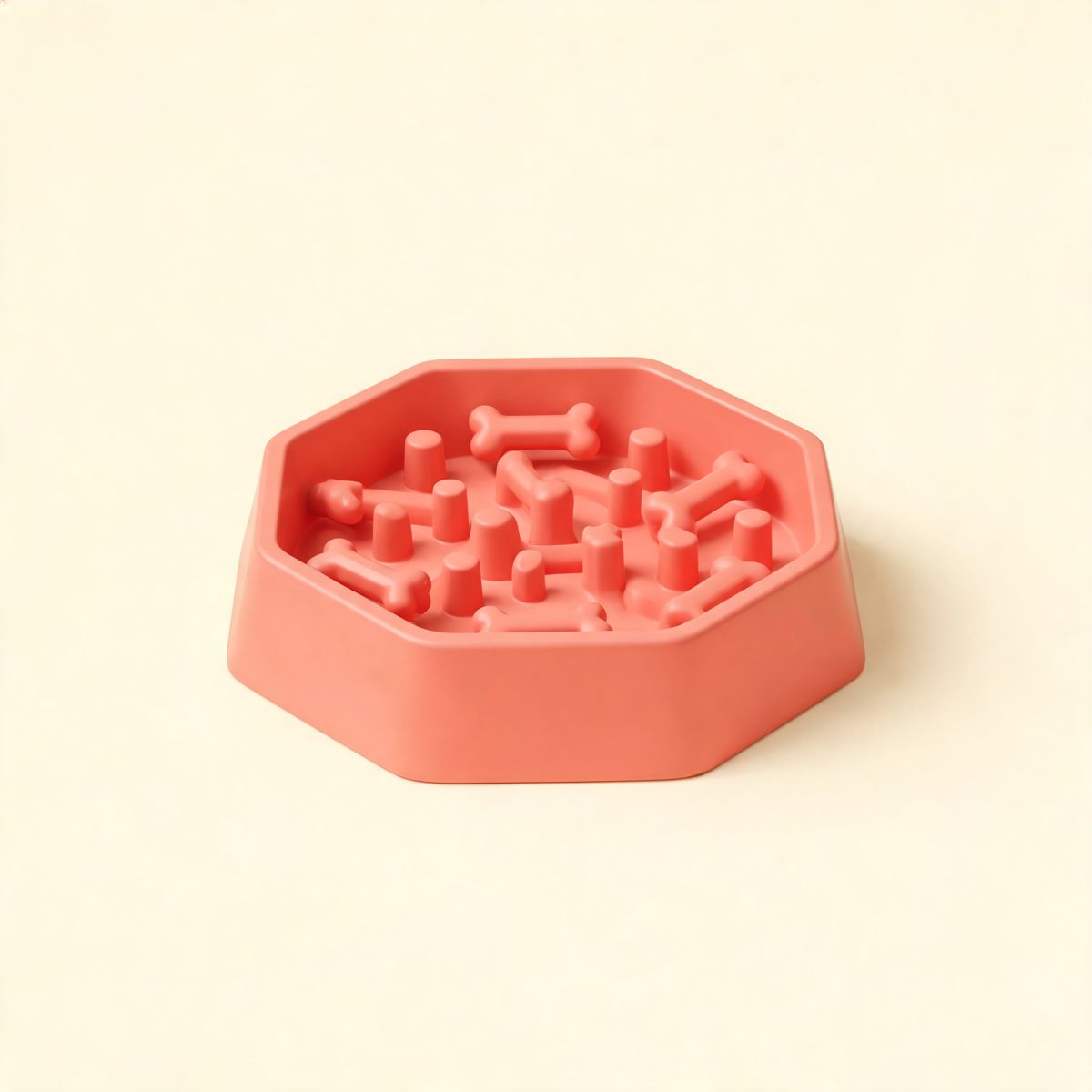 Slow feeder bowl